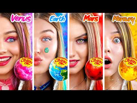 Merkur-, Mars-, Venus- und Erdmädchen! Vier Planeten an der Astronomieschule