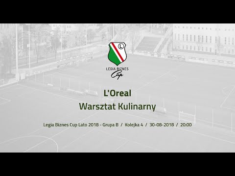 Skrót meczu 4 kolejki. L'Oreal - Warsztat Kulinarny (Legia Biznes Cup Lato 2018)