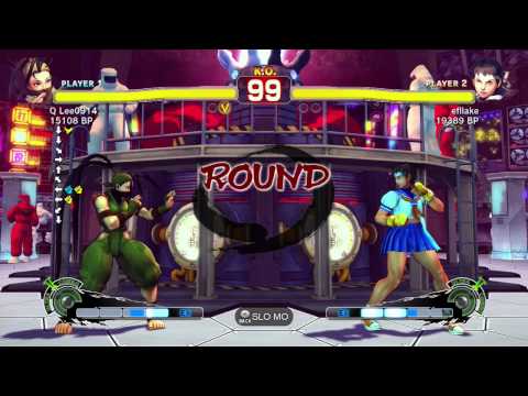 SSF4 - Q Lee0914 (Ibuki) vs. Uryo (Sakura)