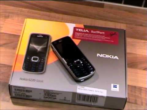 Обзор Nokia 6220 classic (black & cyan)