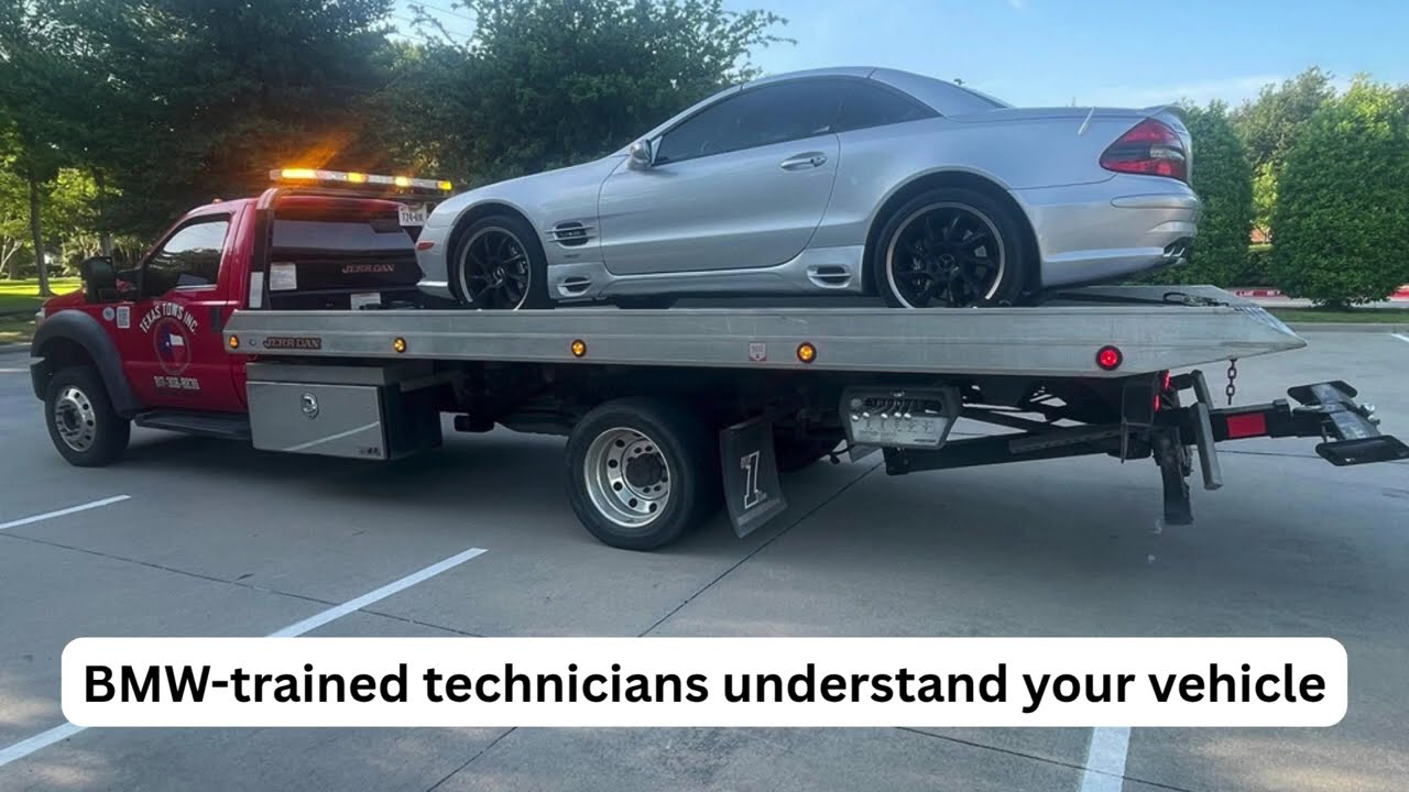 Dallas BMW Towing [24/7] | Luxury Vehicle Specialists