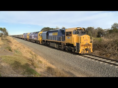 4KC6 Pacific National Grain Train - PoathTV Australian Railways