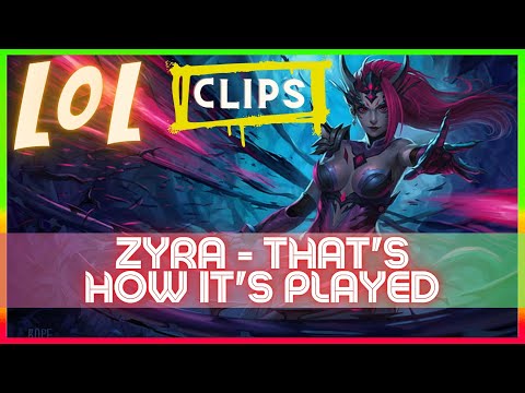 ZYRA AGAINST TWO - lol Clips I Zyra is the best