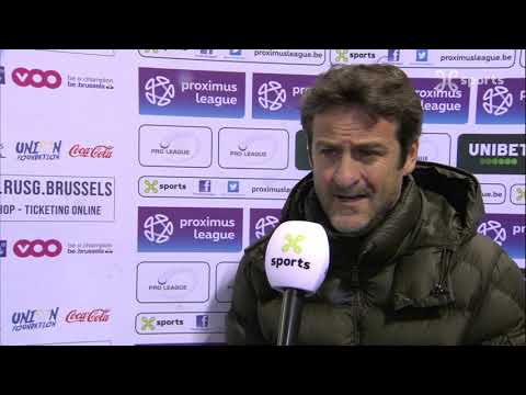 Interviews / Union Saint Gilloise - Roeselare / Union Saint Gilloise 15/02/2020