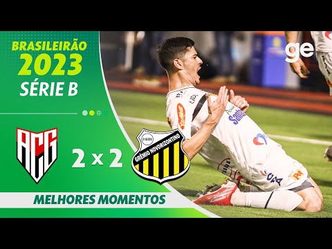 Gols e lances de Atlético-GO x Novorizontino