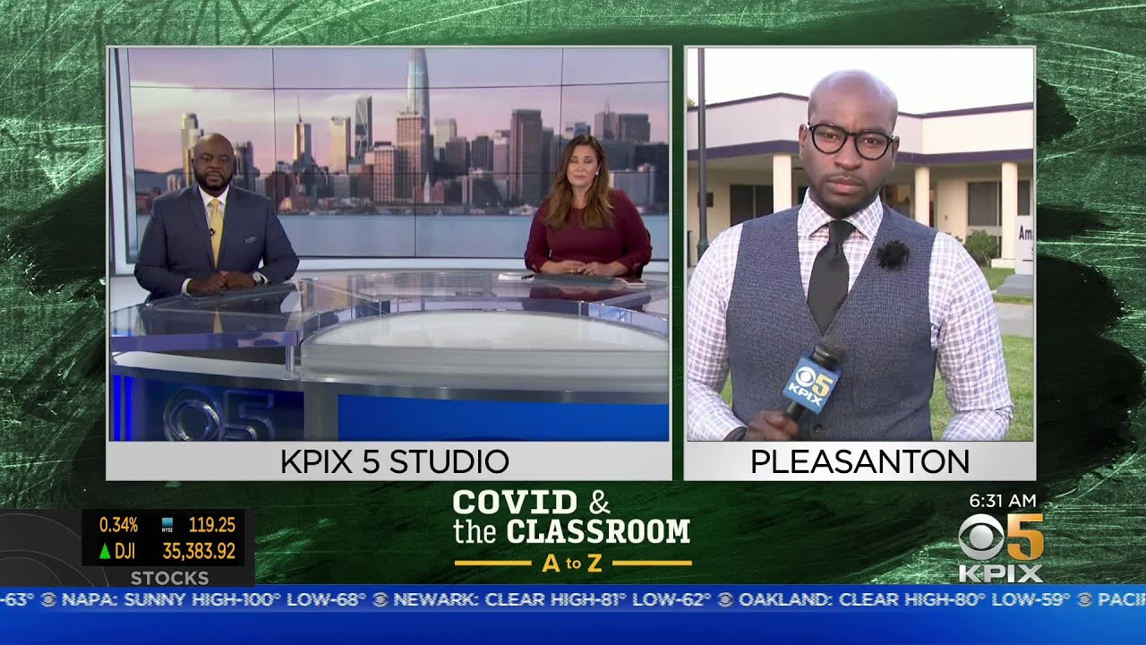 Back To School: Pleasanton students return to classroom; teachers await Newsom announcement on testi