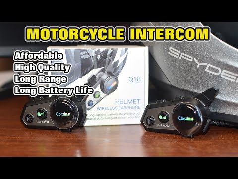 Coralme Q18 Affordable & High Quality Motorcycle Intercom