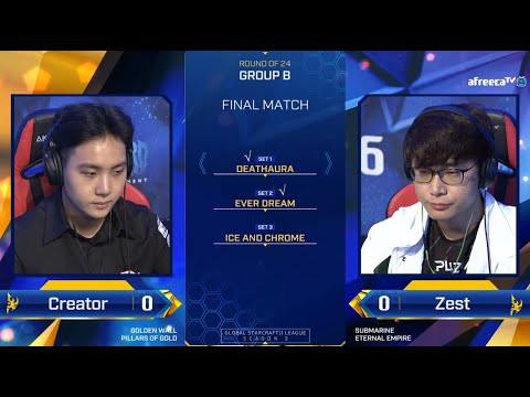 [2020 GSL S3] Ro.24 Group B Match5 Zest vs Creator