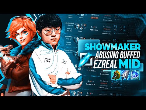 Showmaker's Tank Ezreal Mid Build is taking OVER KOREAN SoloQ???