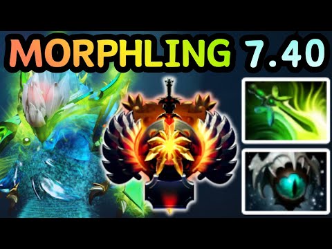 🔥 NEW PATCH 7.40 !!! MORPHLING CARRY TOO MUCH DAMAGE | DOTA 2 GAMEPLAY 🔥