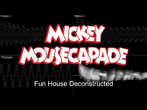 Mickey Mousecapade (NES) - Fun House (Oscilloscope Deconstructed)