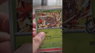 I opened a Korean Pokemon pack for the first time!