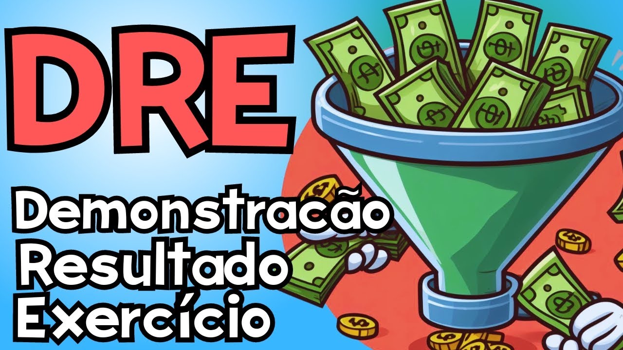 DEMONSTRAÇÃO RESULTADO EXERCÍCIO - ESTRUTURA DA DRE - Regime Competência  - Receita Custo e Despesa