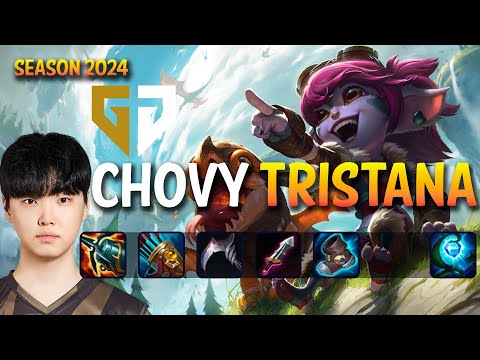 GEN Chovy TRISTANA vs AHRI Mid - Patch 14.7 KR Ranked CHALLENGER | lolrec