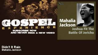 Mahalia Jackson - Didn't It Rain - Gospel