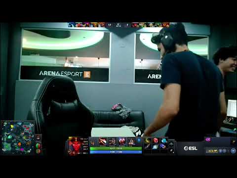 Sumail pause the game because of the fly XD Aster vs GG Dota 2 Dream League Season 20