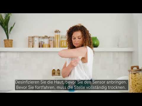 Accu-Chek SmartGuide Sensor setzen