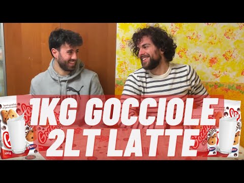 MAN VS FOOD | 1KG di GOCCIOLE e 2LT di LATTE