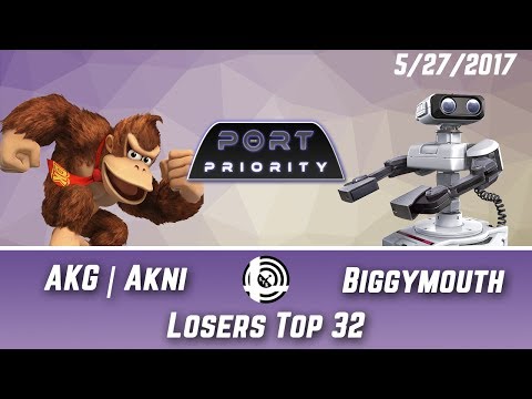 Port Priority - AKG | Agni (Donkey Kong) Vs. Biggymouth (R.O.B.) - Losers Top 32