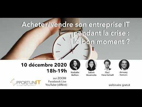 Fr  Faut il acheter ou vendre son entreprise IT pendant la crise du Coronavirus