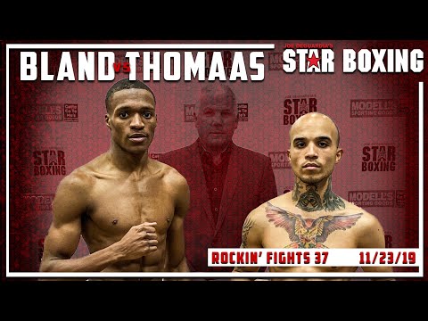 Rockin' Fights 37: Justice Bland vs Dashawquan Thomas