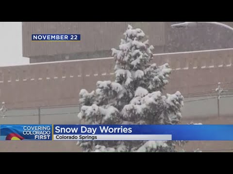 Colorado Springs School District Worried About Snow Days This Year