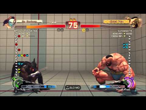 SSF4AE 2013 - Vega (WhySoSerious) Vs Zangief (sunswipe78)