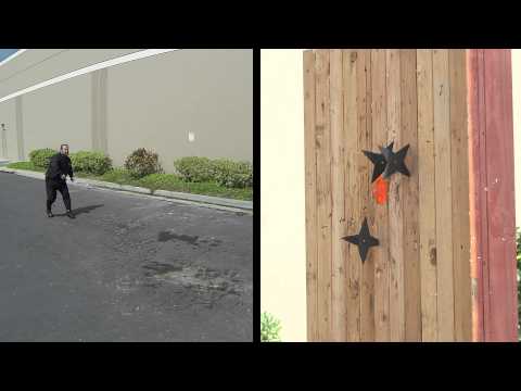 Cold Steel Throwing Stars! Sure Strikes!