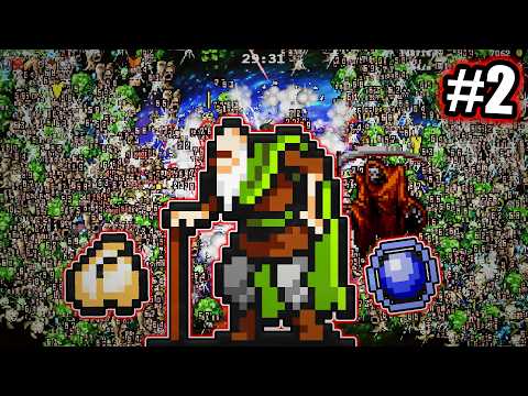 Godfather of Vampire Survivors VS The Most Insane No Movement Challenge