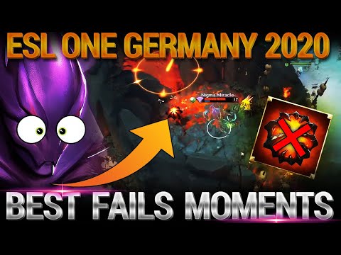 The BEST Fails and FUNNIEST Moments of ESL One Germany 2020 [Group Stage] – Dota 2