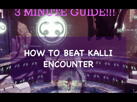 Kalli BEST STRATEGY - 3 minute Guide (Destiny 2: Forsaken)