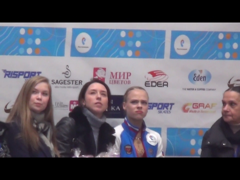 2017 Russian Jr Nationals - Anastasiia Gubanova FS (warm-up + scores)