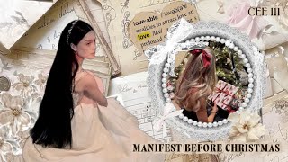 MANIFEST ALL DESIRES BEFORE CHRISTMAS (1X MAX)