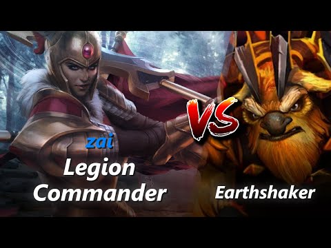 How to Legion Commander safelane vs Earthshaker/Lina (feat. zai) | First 10 minutes