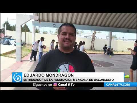 Federacion Mexicana de Basquetbol imparte platica en Preparatoria