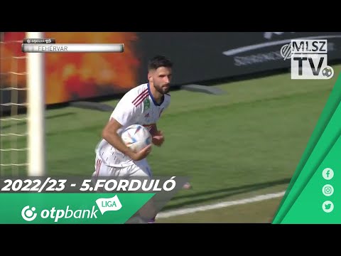 Kodro Kodro Kenan gólja a Kisvárda Master Good – MOL Fehérvár FC mérkőzésen