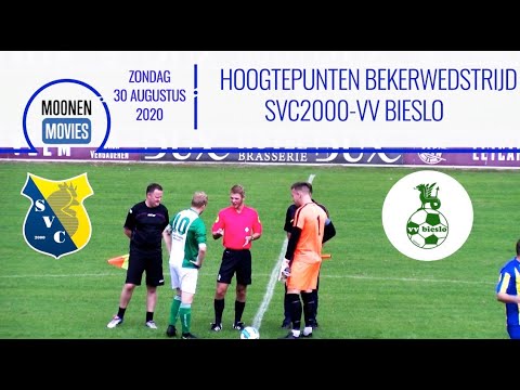 Hoogtepunten bekerwedstrijd SVC2000-VV Bieslo 30-08-2020