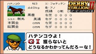 ダビスタ2にハマる！【SFC版ダビスタ2】
