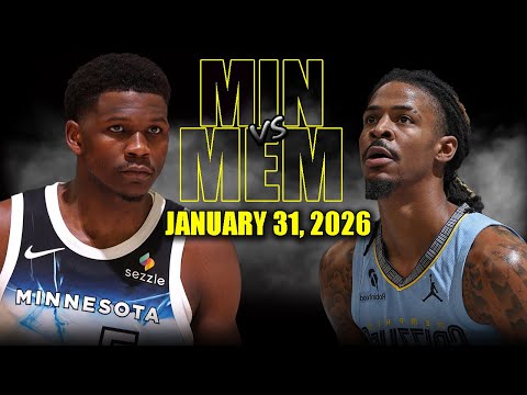 Minnesota Timberwolves vs Memphis Grizzlies Full Game Highlights – January 31, 2026 | NBA Season