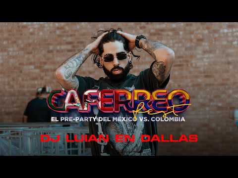 DJ Luian en Dallas 🔥 | Caferreo Fest ☕ Reggaeton Mix en Vivo (Latin Coffee Party Experience)