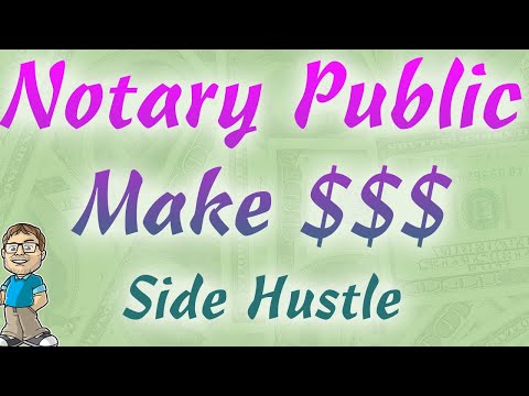 , title : 'How to Make Money as a Notary Public [Side Hustle] 4K'