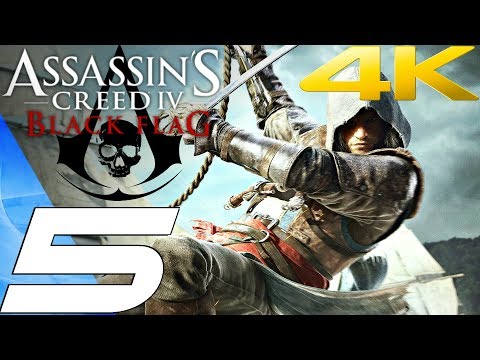 Assassin's Creed 4 Black Flag - Gameplay Walkthrough Part 5 - Meeting Assassins [4K 60FPS]