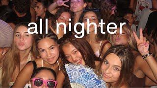 PULLING AN ALL NIGHTER WITH MY FRIENDS