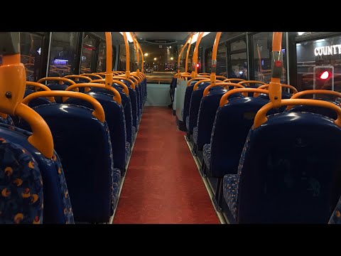 *EMPTY BUS* Stagecoach Route 1 / 12072 NK11 DHM Alexander Dennis Trident. Ride on