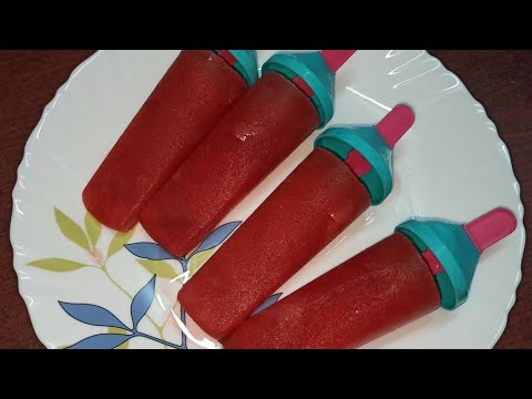 Watermelon Ice cream || Homemade Ice cream with watermelon || Watermelon ice candy