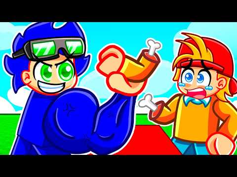 SIMULADOR DE LUCHA DE BRAZOS EN ROBLOX!