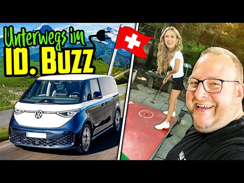 1000 KM Roadtrip mit dem ID. Buzz! - Marco & Nadine in der Schweiz!