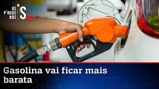 Petrobras anuncia terceira redução da gasolina em um mês; Bolsonaro celebra