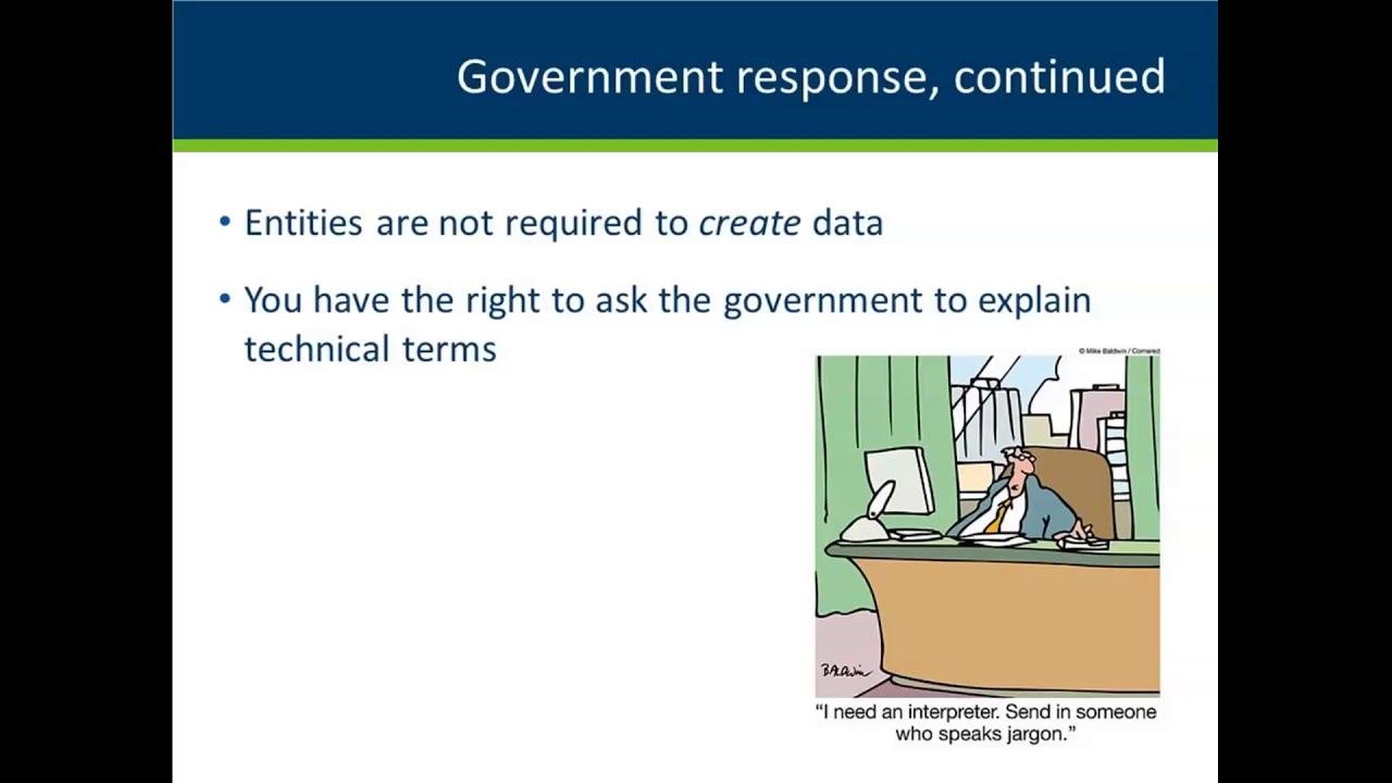How to Make a Data Request
