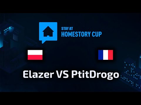 Elazer VS PtitDrogo - ZvP - Stay at Home Story Cup #2 - polski komentarz